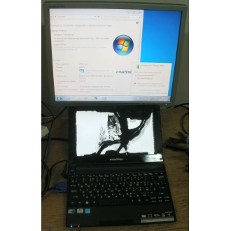 Нетбук eMachines 355-N571G25Ikk (Intel Atom N570 (2x1.66Ghz) /1024Mb DDR3 /250Gb SATA /10.1" TFT 1024x600) - Новомосковск