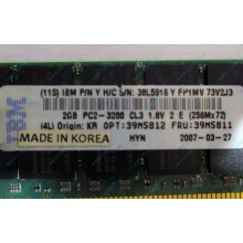 IBM 39M5811 39M5812 2Gb (2048Mb) DDR2 ECC Reg memory (Новомосковск)