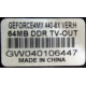GEFORCE4MX 440-8X 64MB DDR TV-OUT (Новомосковск)